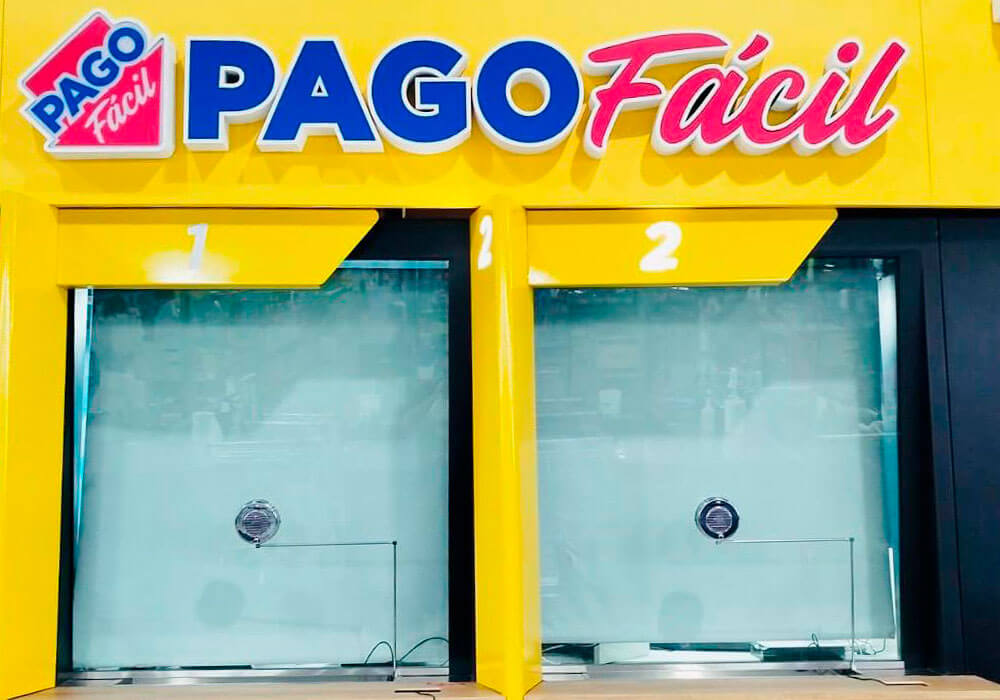 Intercomunicadores instalados en ventanillas de Pago Fácil